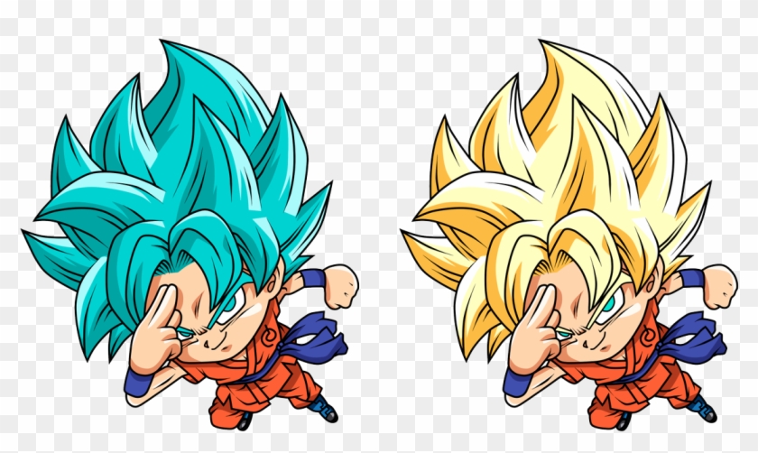 0 Replies 0 Retweets 0 Likes - Goku Super Saiyan Blue Kawaii Clipart
