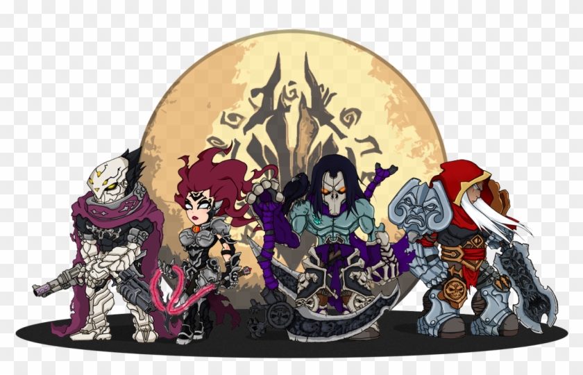 卂ʀᴛ3ᴍ X - Darksiders Horsemen Clipart