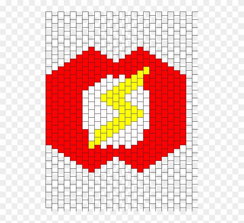 Flash Mask Bead Pattern - Ultra Kandi Mask Pattern Clipart