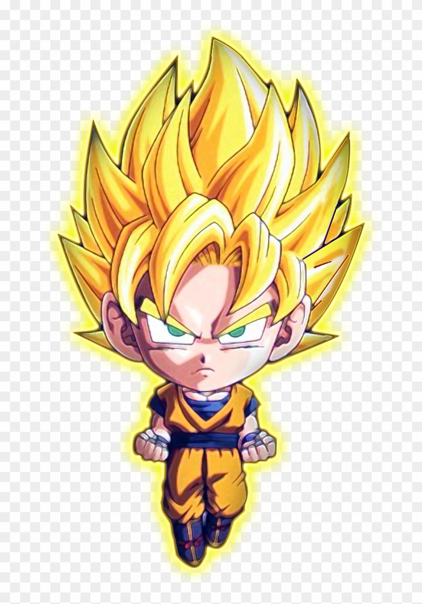 Render Goku Chibi By Luisfase2 D45qfr7 - Goku Chibi Render Clipart