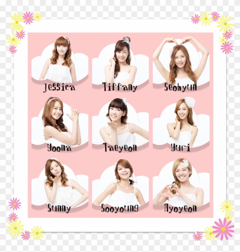Snsd Girls Generation Hyoyeon Yuri Tiffany Yoona Pictures, - Collage Clipart #3368465