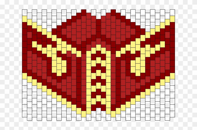 The Flash Kandi Mask - Beading Patterns Kandi Mask Patterns Clipart