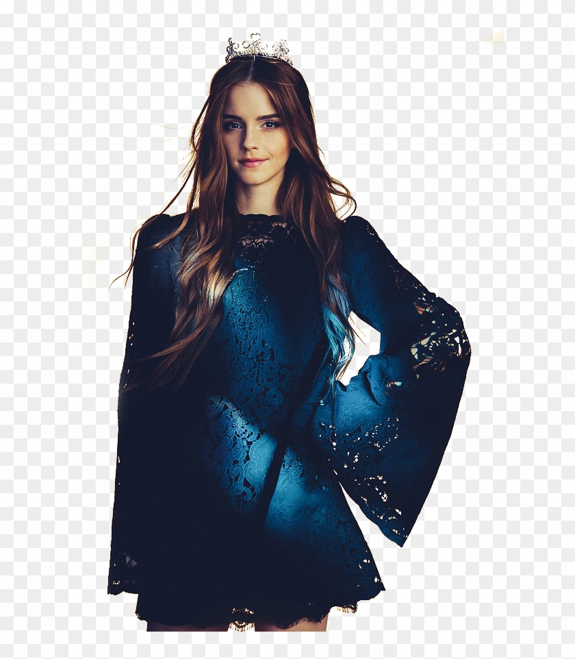 Png Emma Watson - Emma Watson With Long Hair Clipart #3368577