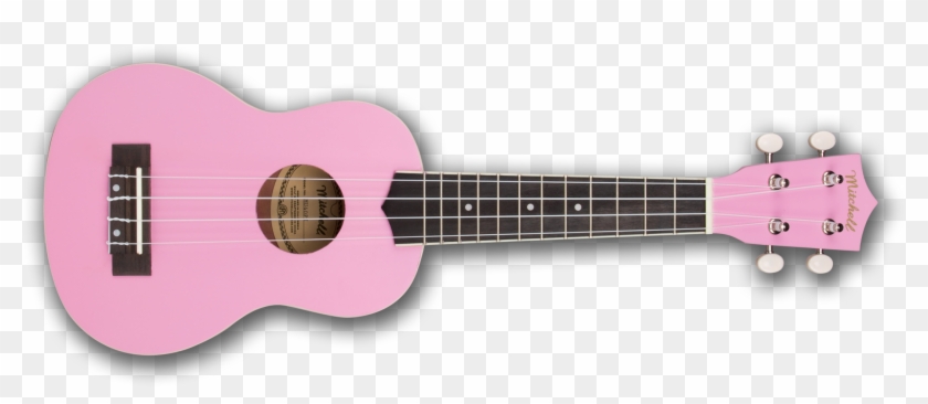 Mitchell Mu40pi Soprano Ukulele Pink - Acoustic Guitar Clipart