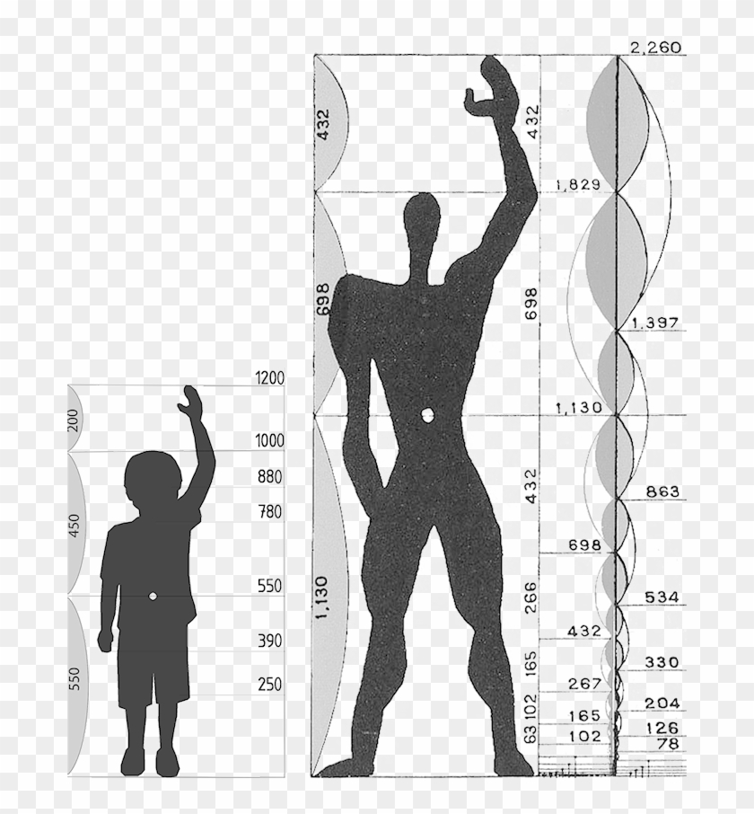 Golden Ratio Le Corbusier Clipart #3368771