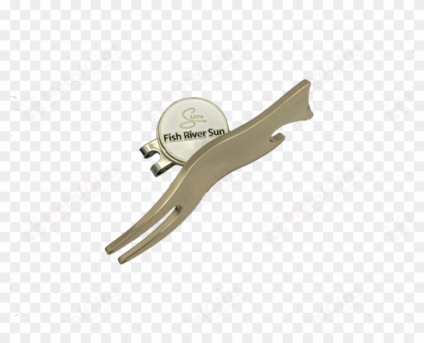 Golf Divot Tool Bottle Opener Type Golf Pitchfork - Clothes Hanger Clipart