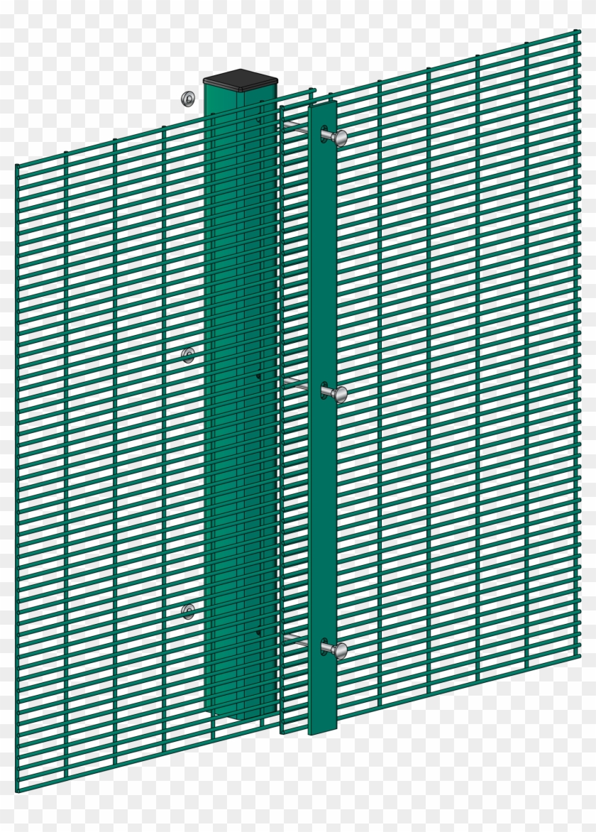 A Photo Of An Alexandra Protek 358 Clamp Fence - Fence Clipart #3369541