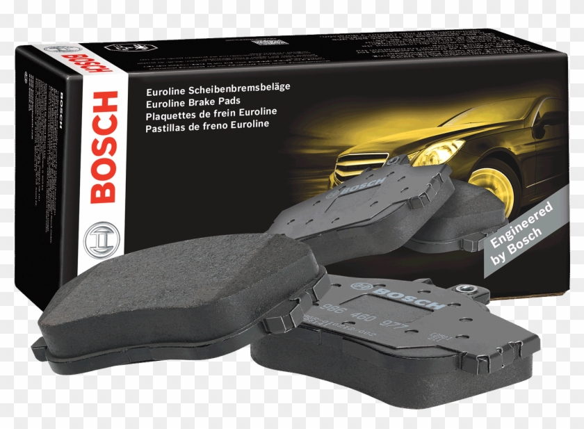 Euroline Disc Brake Pads - Bosch Car Service Clipart