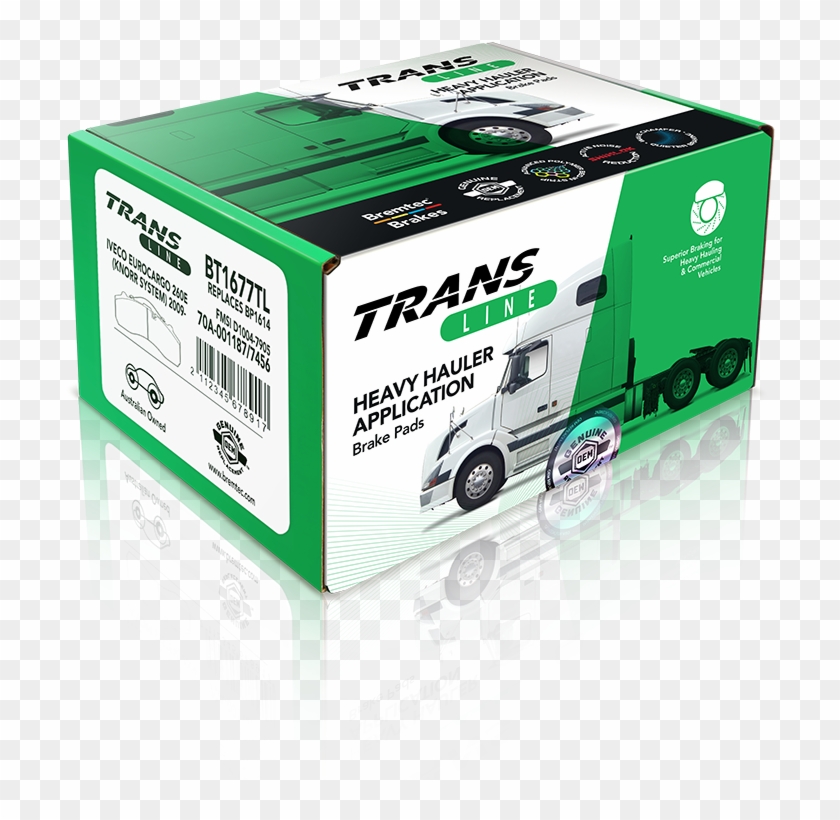 Trans-line® Brake Pads Commercial Brake Pads Extra Clipart #3369606