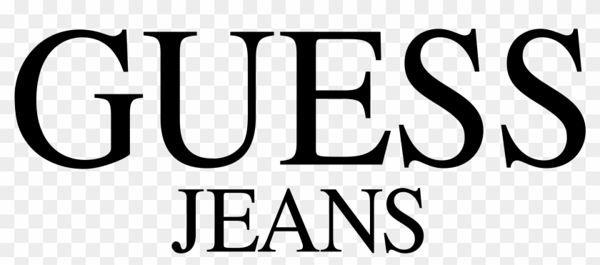 Guess Jeans Logo Png Transparent - Guess Jeans Clipart #3369628