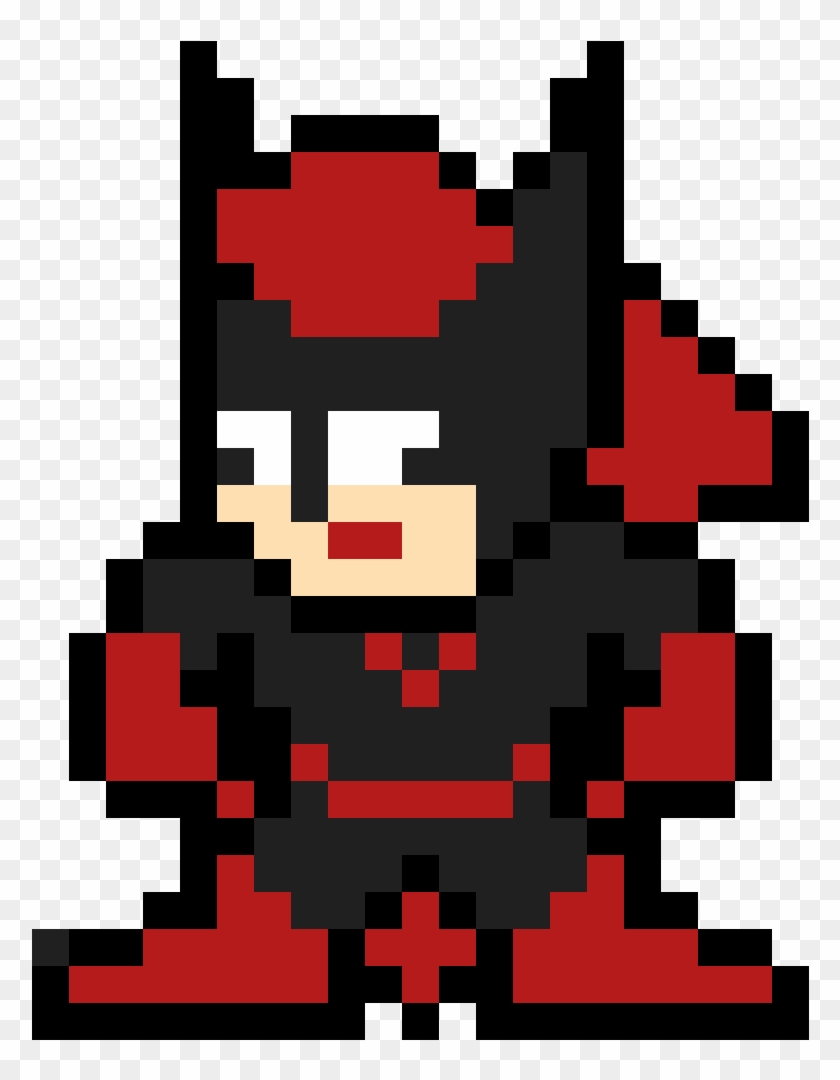 Batwoman - Mega Man 8 Bit Gif Clipart