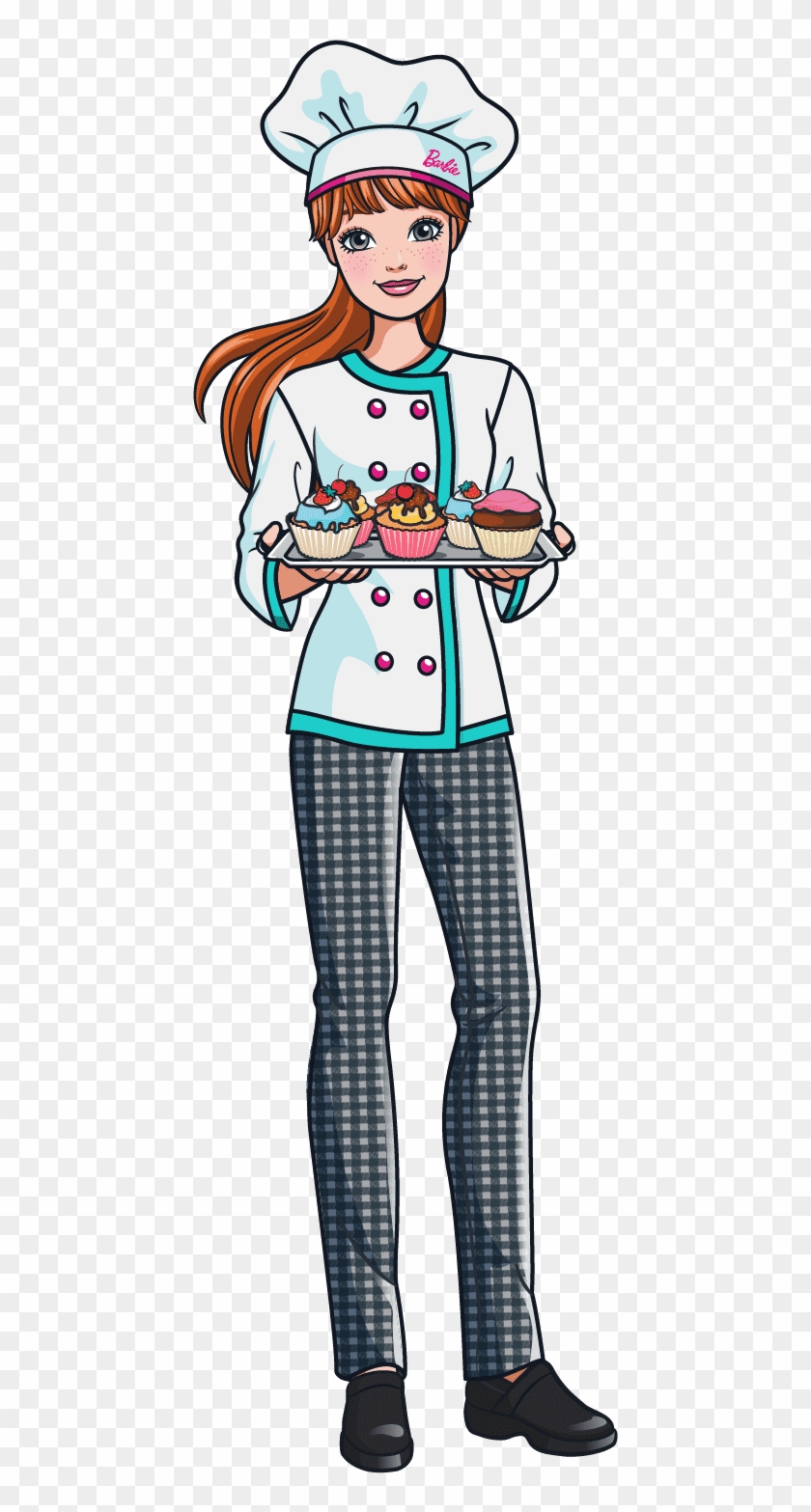 Pastry Chef - Cartoon Clipart