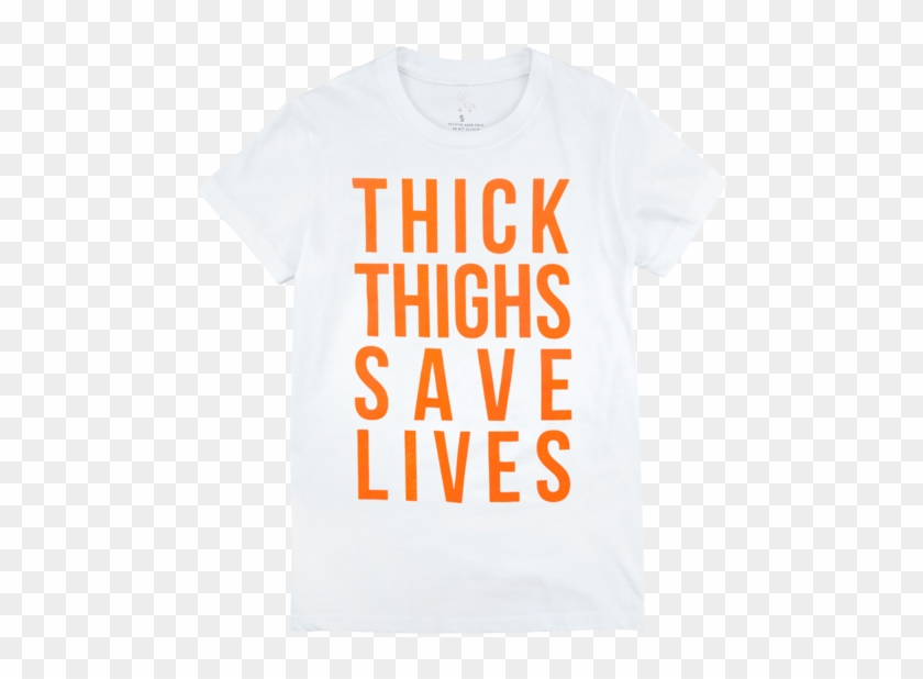 Thick Thighs Ladies' T-shirt - Active Shirt Clipart
