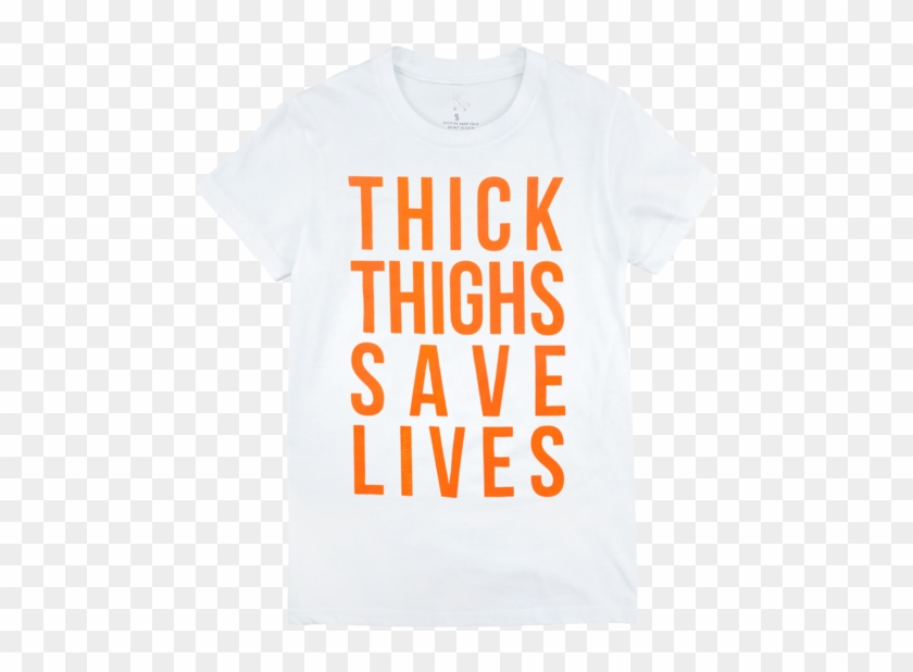 Thick Thighs Ladies' T-shirt - Active Shirt Clipart #3369983