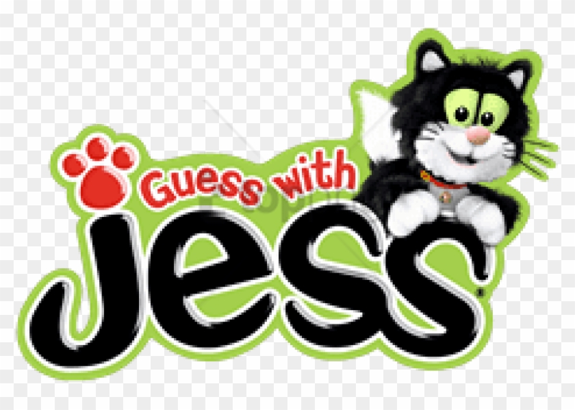 Download With Jess Logo Transparent Background - Guess With Jess Logo Clipart #3370288