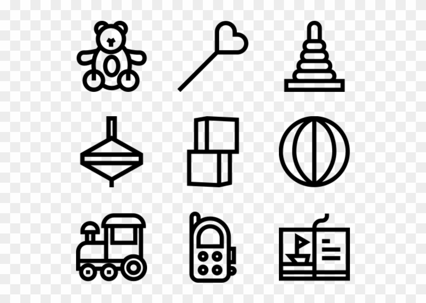 Baby And Toys Clipart