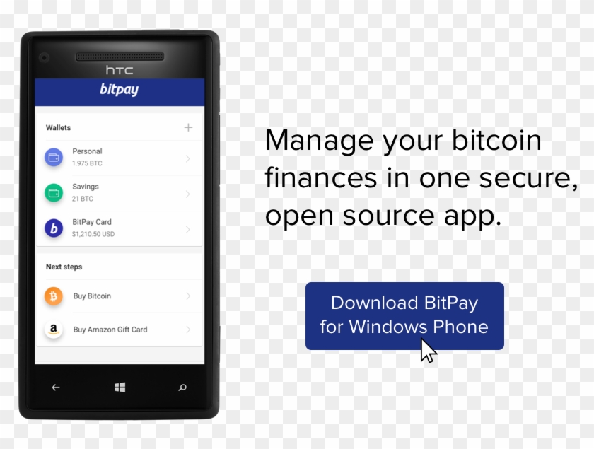 We're Excited To Continue To Develop For The Windows - Bitpay Personal Wallet Clipart
