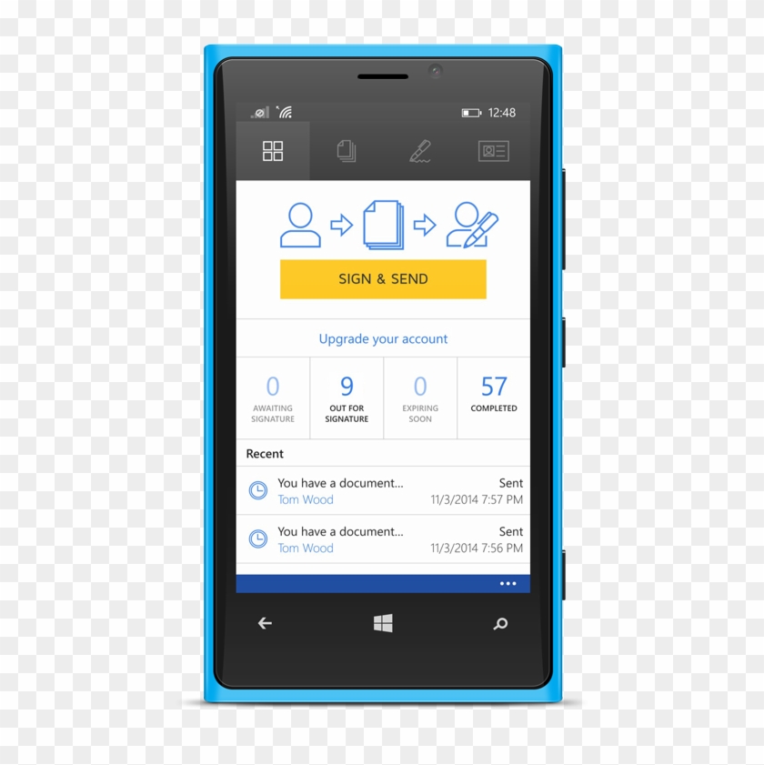Docusign For Word - Docusign App Windows Phone Clipart #3371236