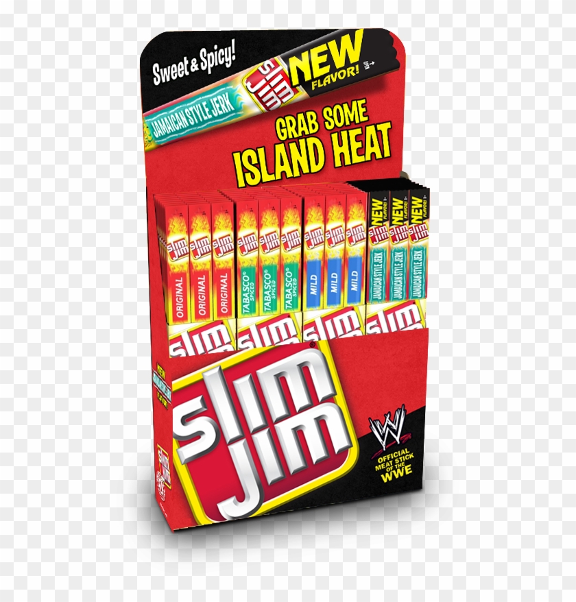 Slim Jim - Booth - Paper Product Clipart #3371242