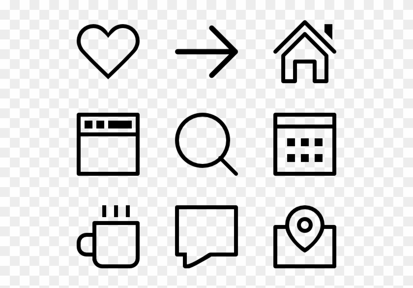 Thin Stroke - Thin Design Icon Png Clipart #3371316