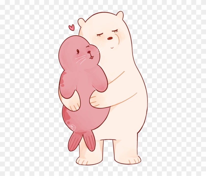 Ice Bear Love Clipart #3371530