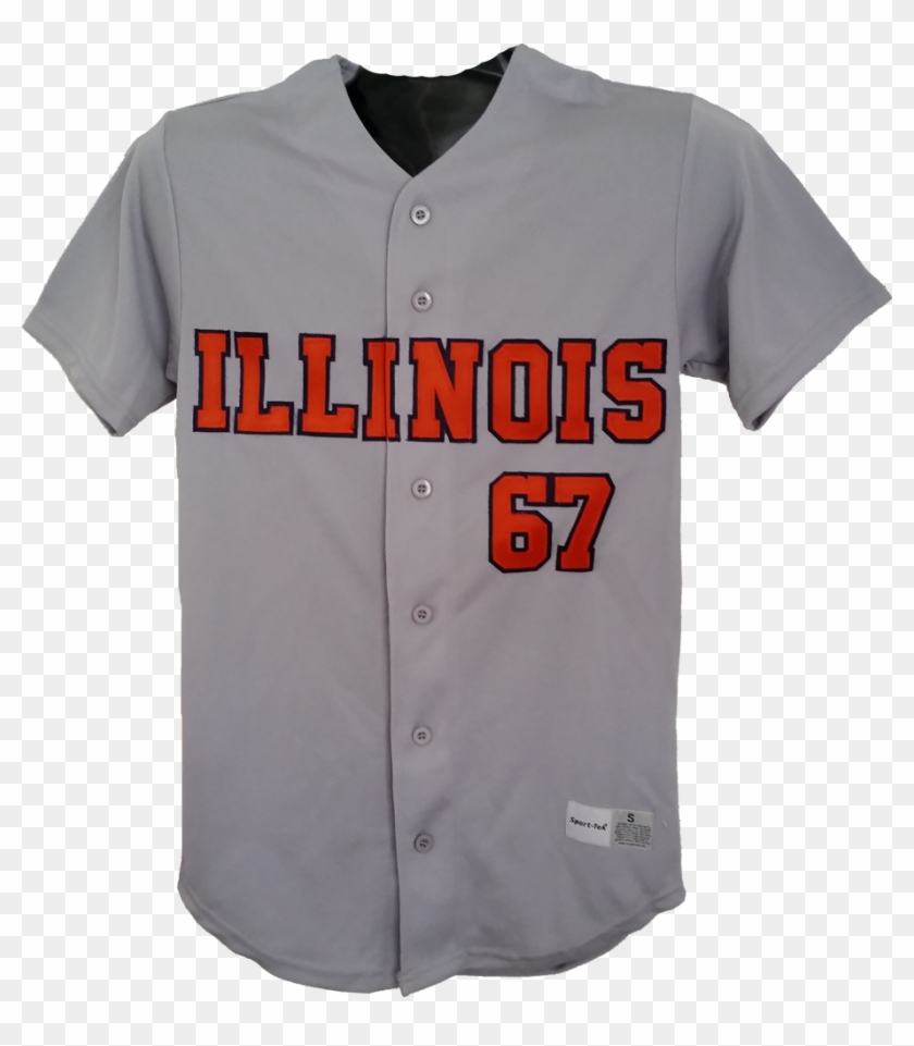 Illinois Baseball Jersey - Baseball Uniform Clipart