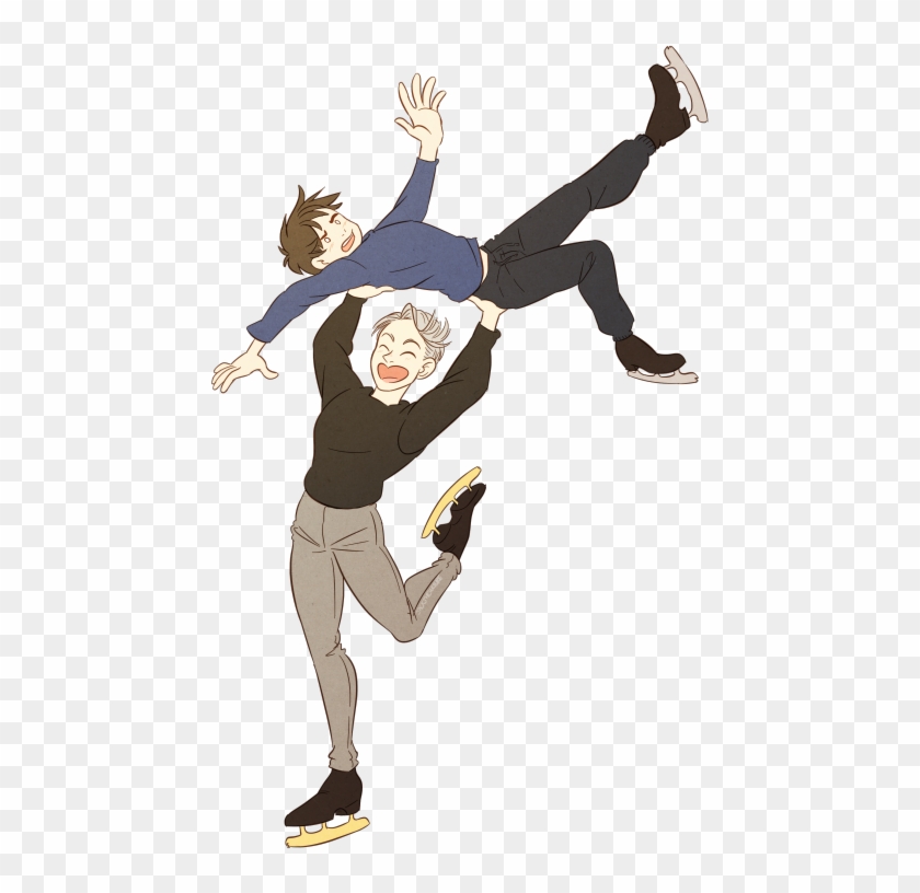 Yuri On Ice Victor Nikiforov And Yuri Katsuki Victuuri - Yuuri On Ice Justjacksart Clipart