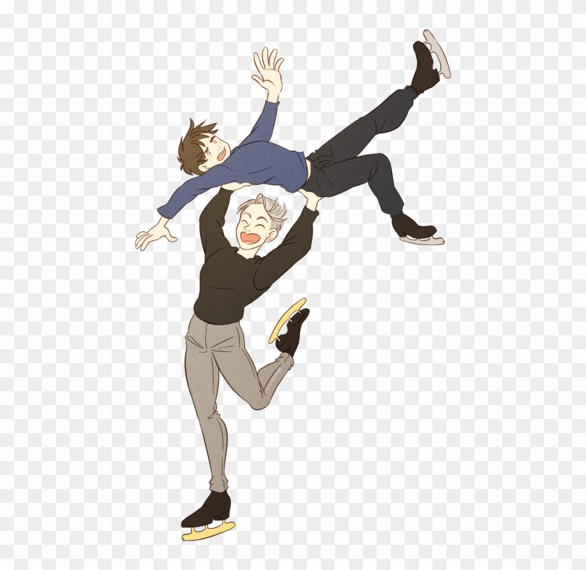 Yuri On Ice Victor Nikiforov And Yuri Katsuki Victuuri - Yuuri On Ice Justjacksart Clipart #3372118