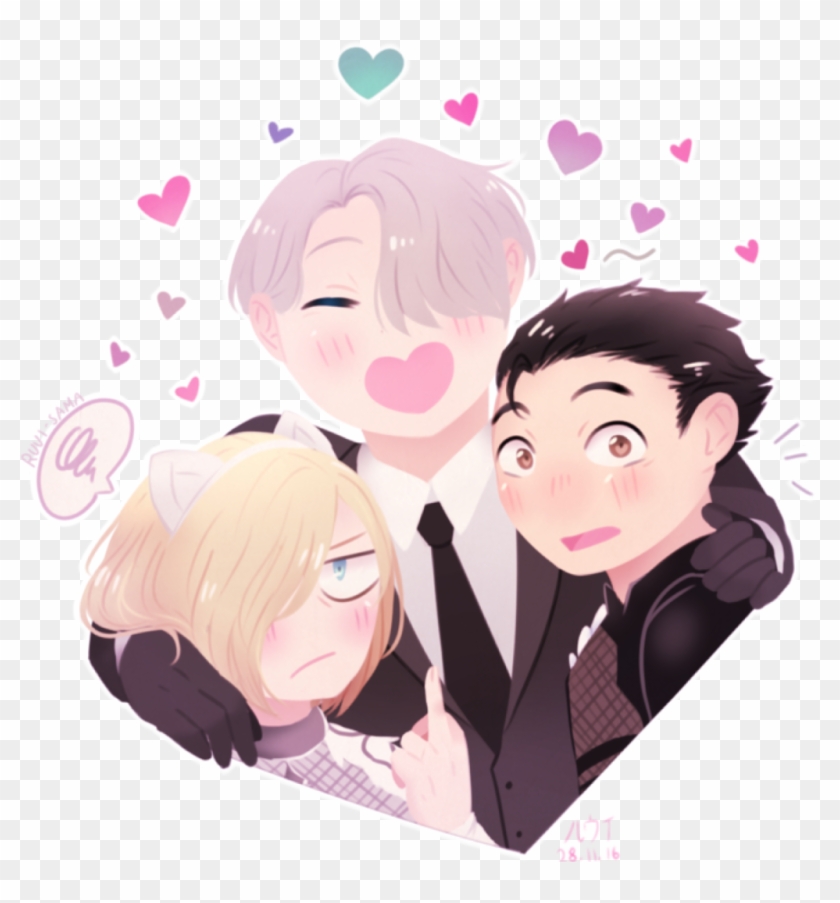 #yurionice #yuurionice #victor #viktor #victornikiforov - Cartoon Clipart #3372138