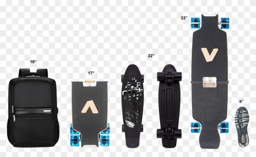 With Half The Storage Size - Boardup Longboard Clipart