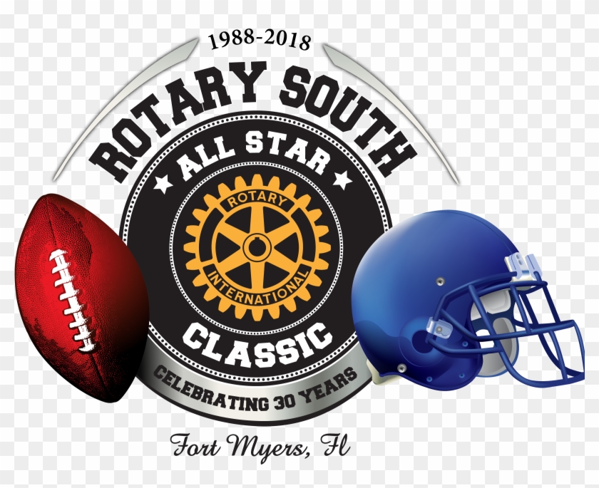 Game Features Top Local High School Football Players - Rotary International Clipart