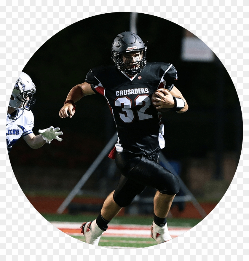 High School Football - Columbus Crusaders Football Clipart #3372975