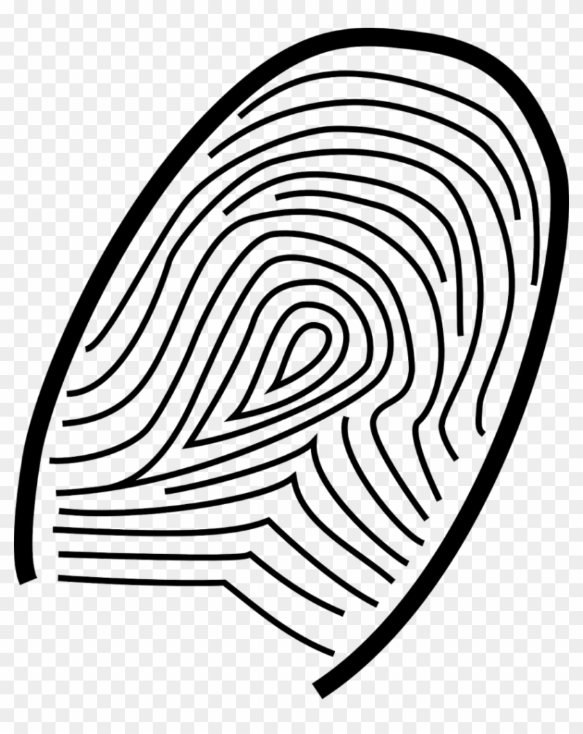 Fingerprint Clip Art - Png Download #3372979