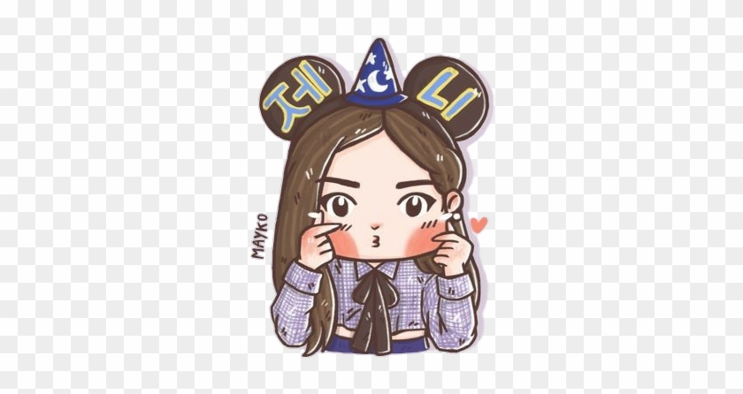 Blackpink Fanart Jennie Mayko Clipart #3372981