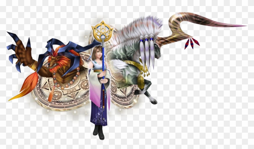 Issue The Summons Summoning Magic In Role Playing Games - Yuna Dissidia 012 Clipart