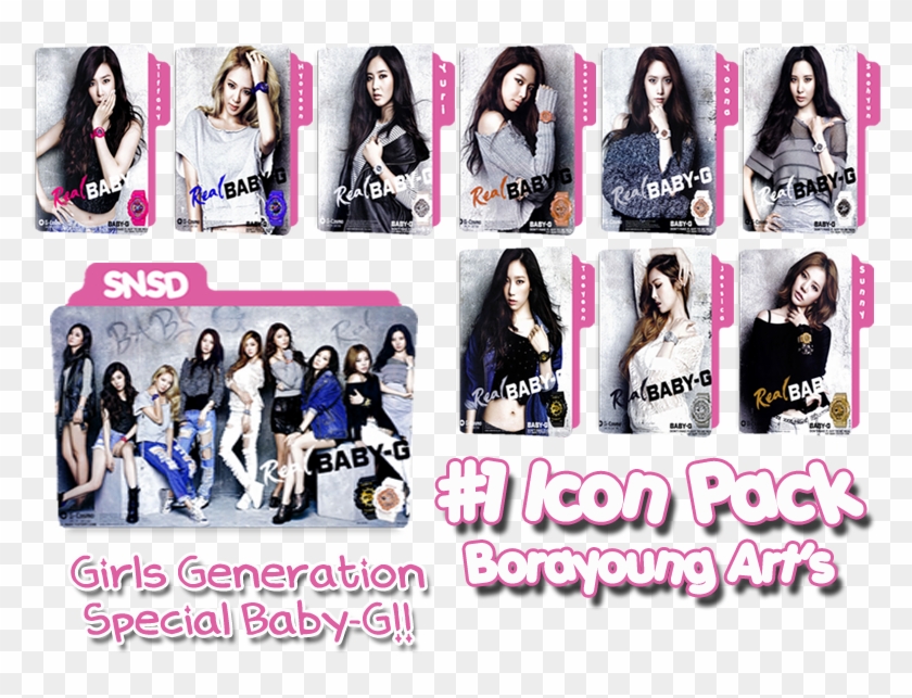 #1 Folder Icon Pack Snsd Borayoung - Doll Clipart #3373276