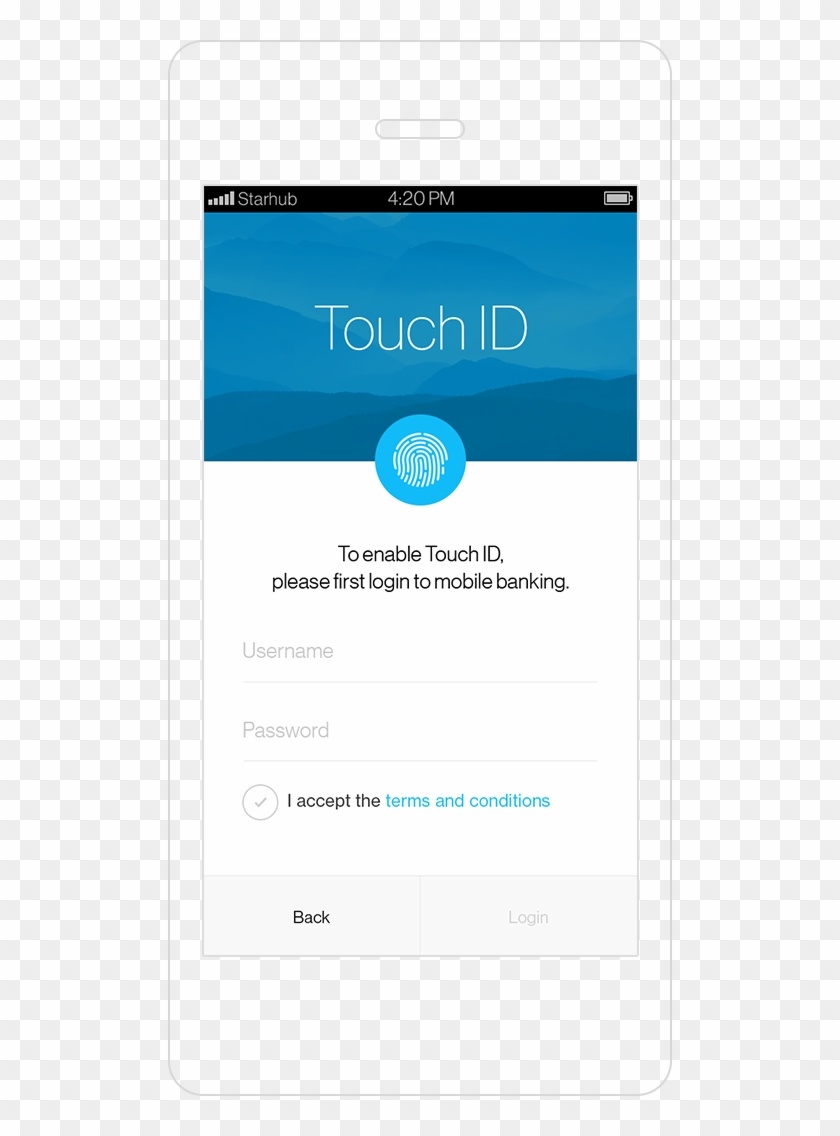 Standard Chartered Touch Login Service -enable Id - Standard Chartered Mobile Banking Gif Clipart #3373386