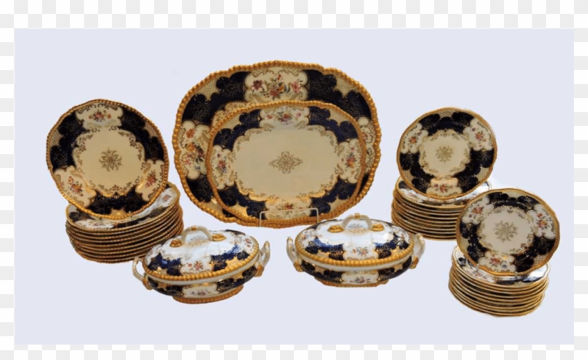 Coalport 'batwing' Dinner Set - Ceramic Clipart