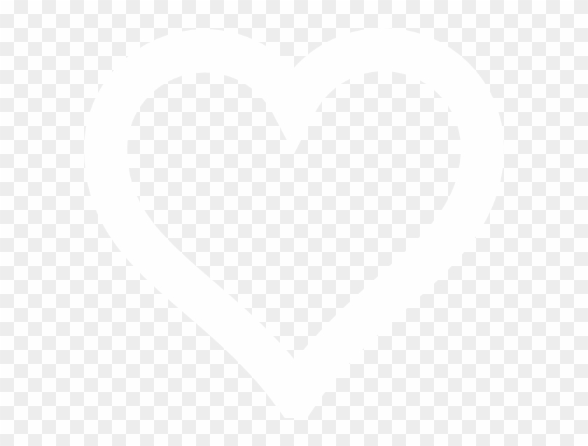 Heart Shape Thick Outline Clipart #3373635