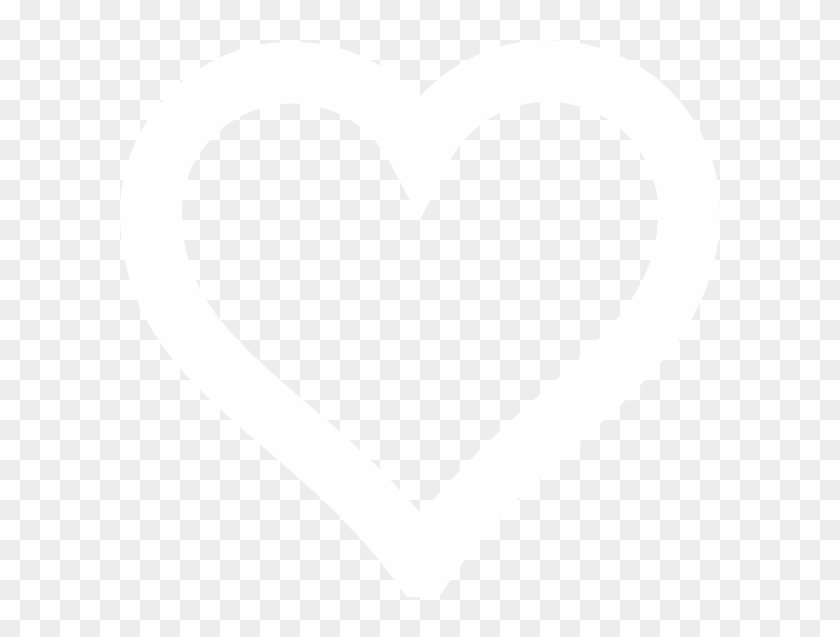 Heart Shape Thick Outline Clipart