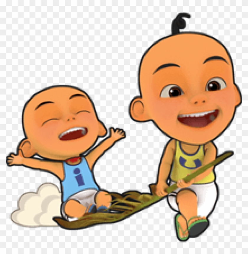 Upin Dan Ipin Stickers , Png Download - Download Stiker Upin Ipin Clipart #3373686