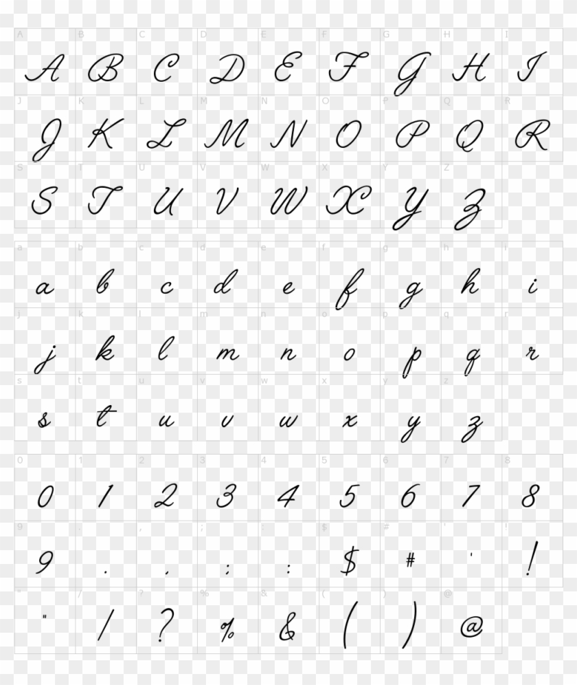 Angelface Font - Script Font Clipart #3373935