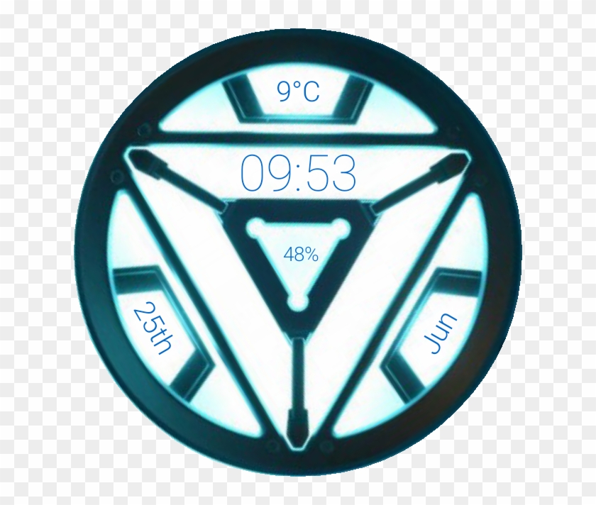 Mk 6 Arc Reactor Updated Preview Clipart #3373938