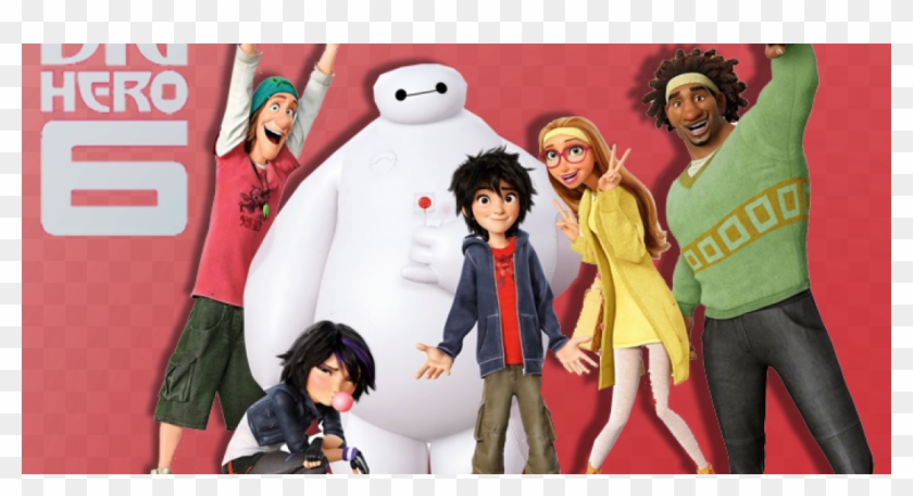 Big Hero 6 Png - Baymax And His Friends Clipart #3374216