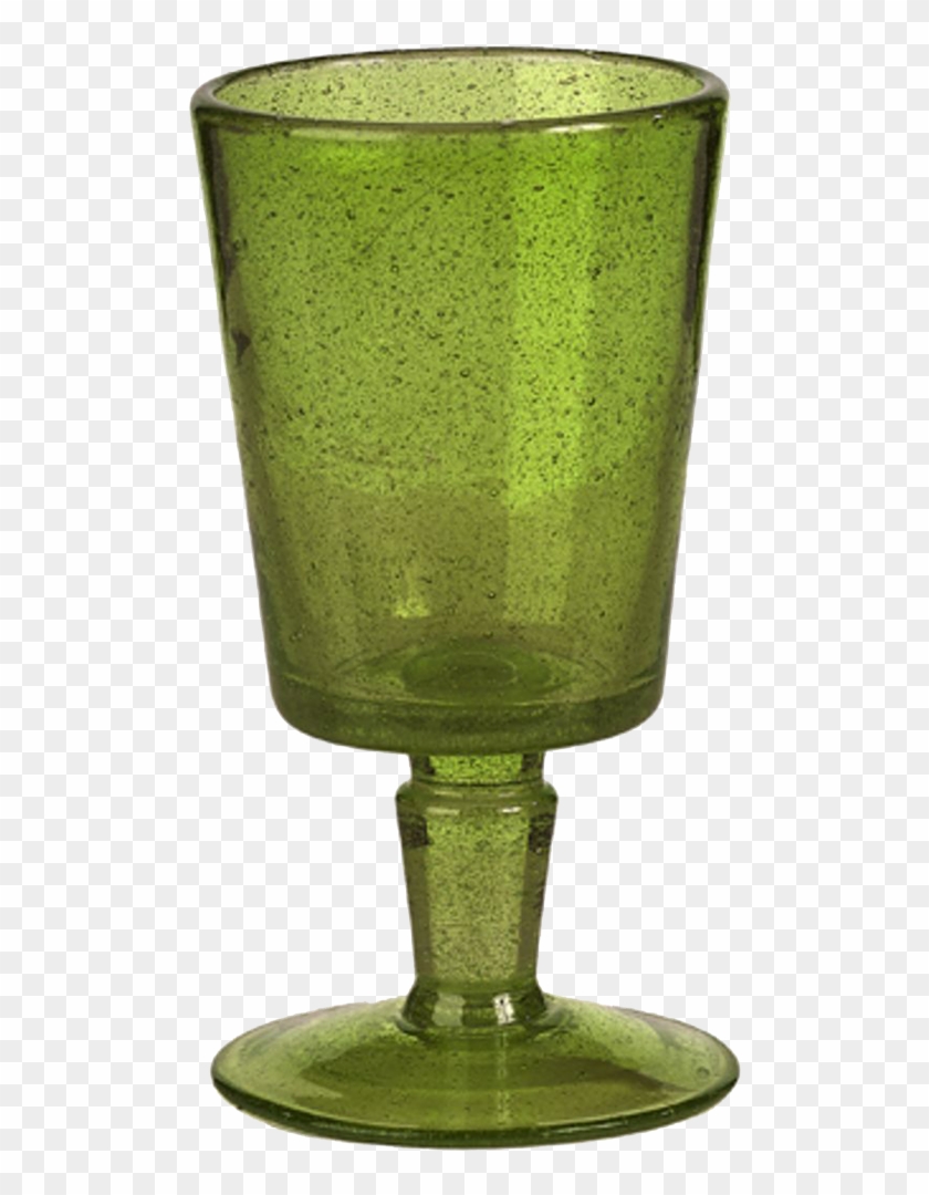 Wine Glass Bubble Green - Champagne Stemware Clipart #3374220