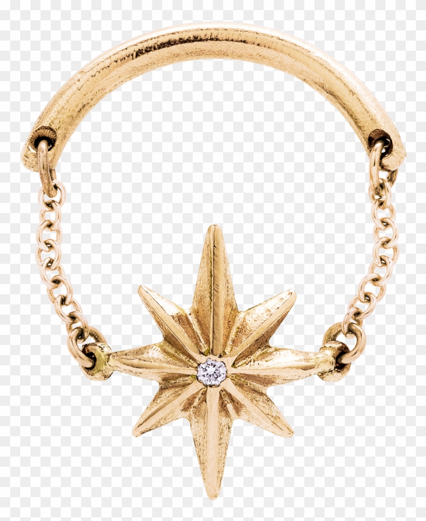 Northstarringrosegold Northstarringgold - Body Jewelry Clipart