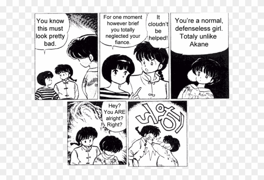 Picture - Ranma 1 2 Manga Nabiki Clipart
