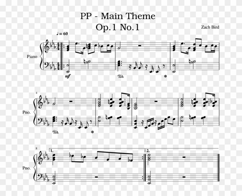 Peter Pan Suite For Piano Op - Sheet Music Clipart #3375415