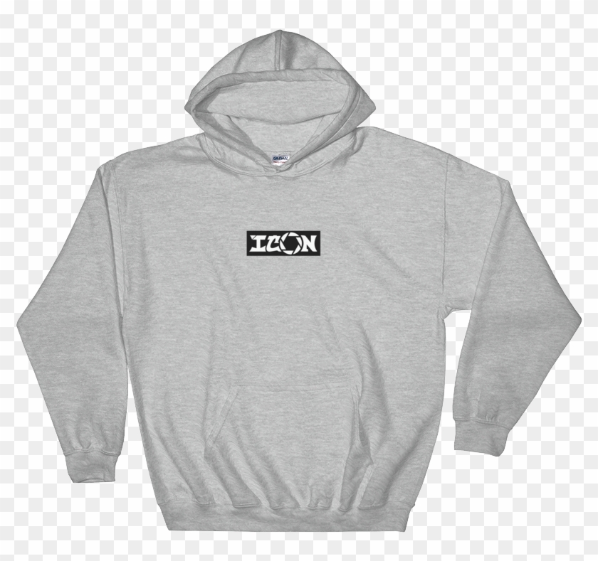 Icon Box Logo Mockup Front Flat Sport Grey - Jack Doherty Merch Clipart #3375749