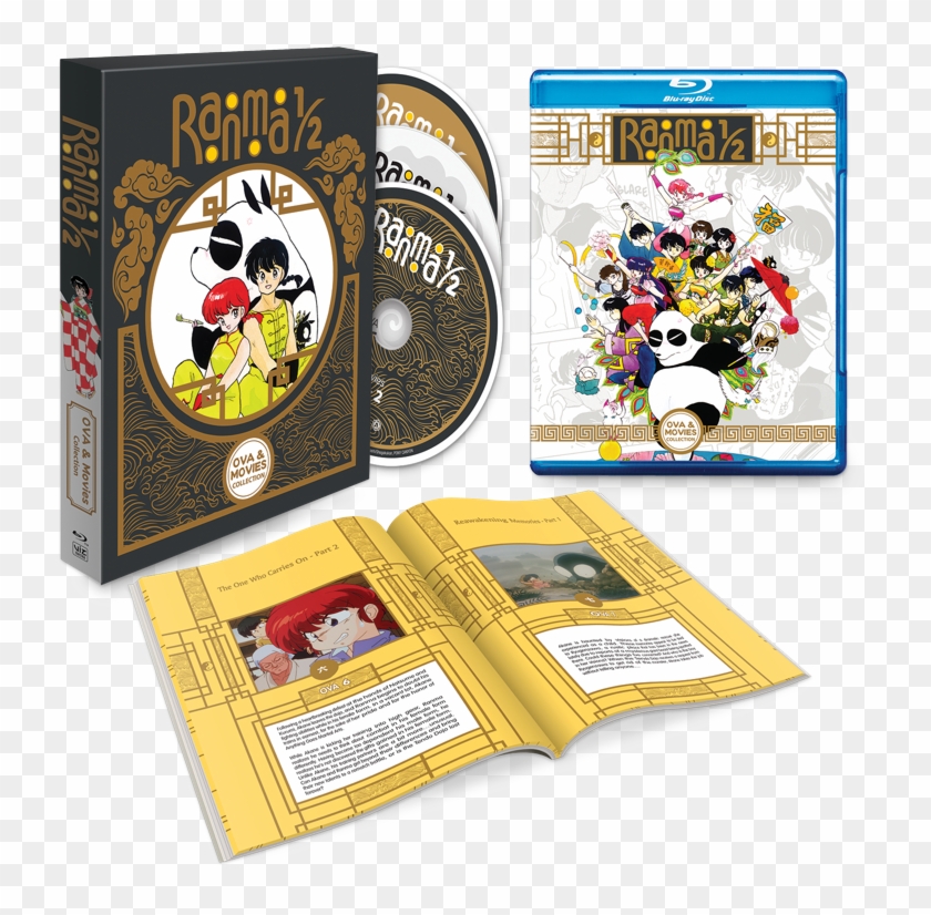 Viz @ Nycc - Ranma 1 2 Ova And Movie Collection Clipart